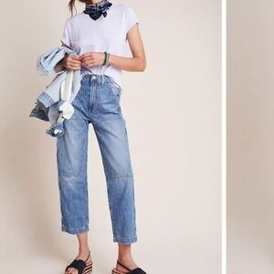 NWT EDWIN Bailee Worker Pants Jeans Rinse